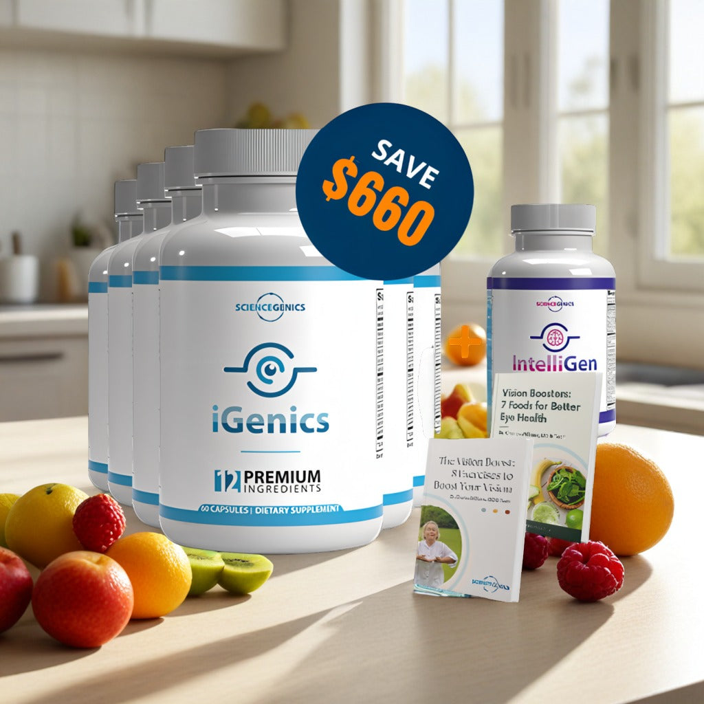 iGenics - 6 Bottles + 2  Ebooks + 1  Intelligen