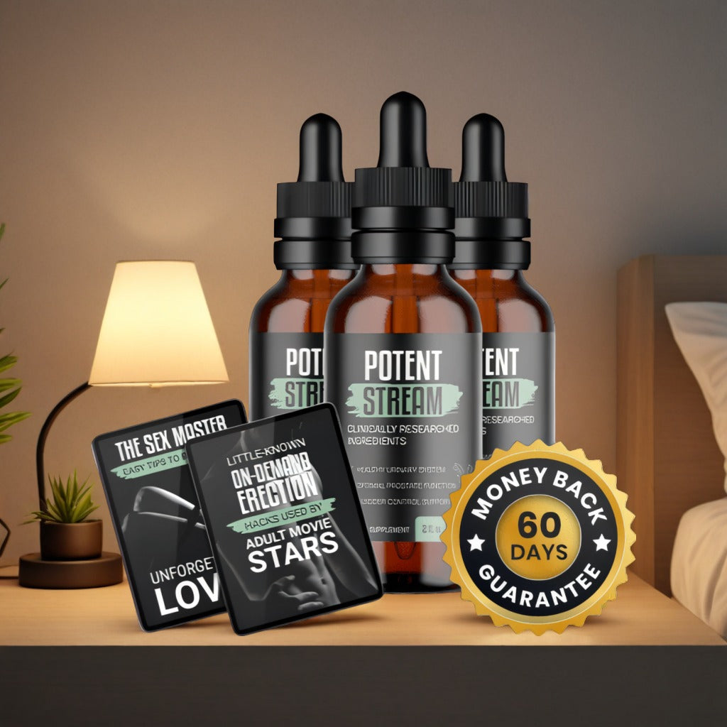 PotentStream - 3 Bottles + 2  Ebooks