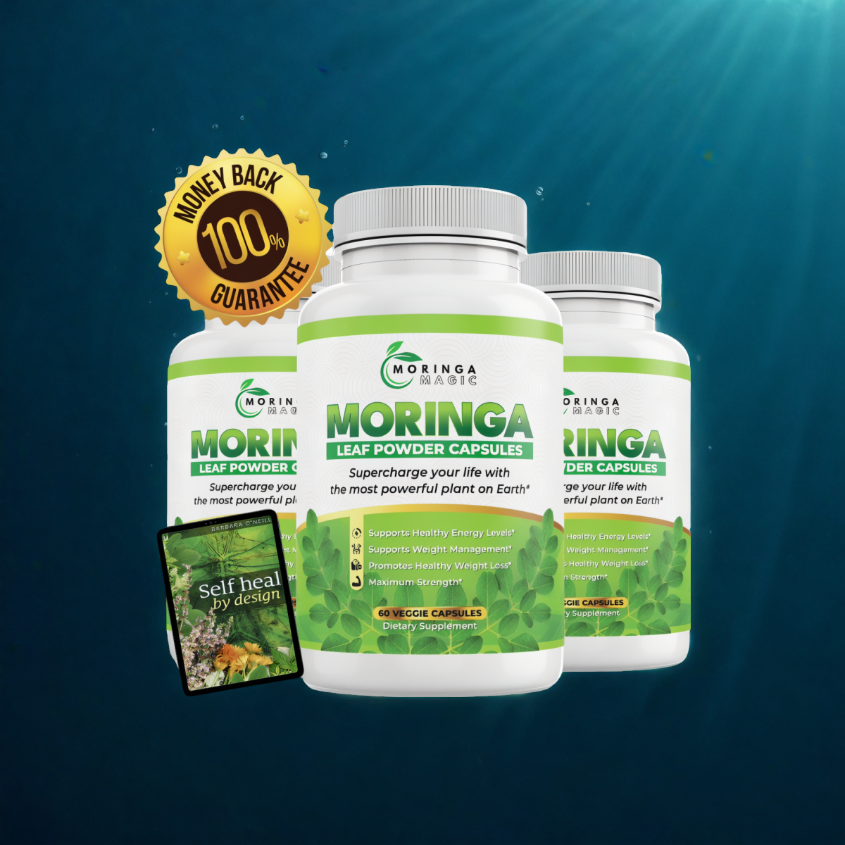 Moringa Magic - (3 bottles) Special Limited Time Discount